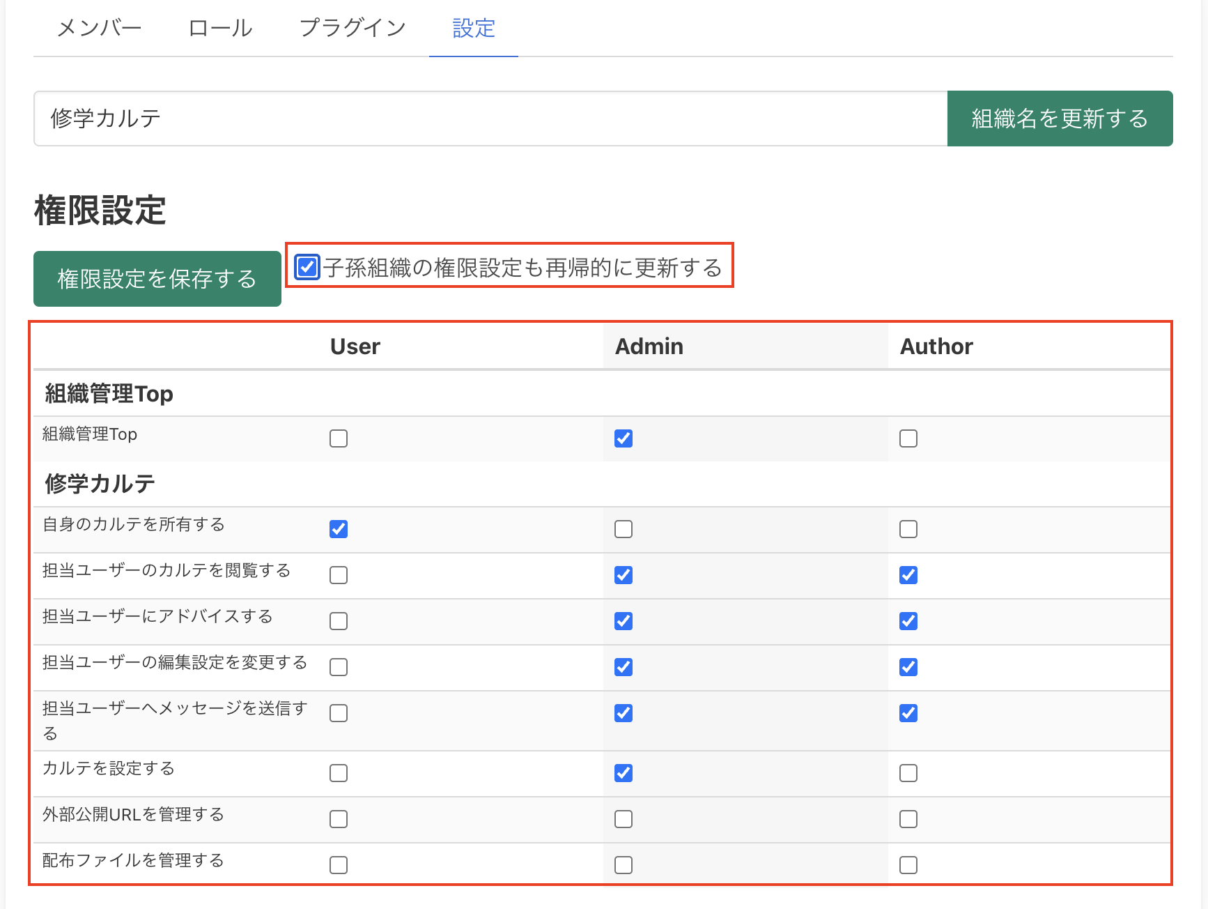 add organization example 6